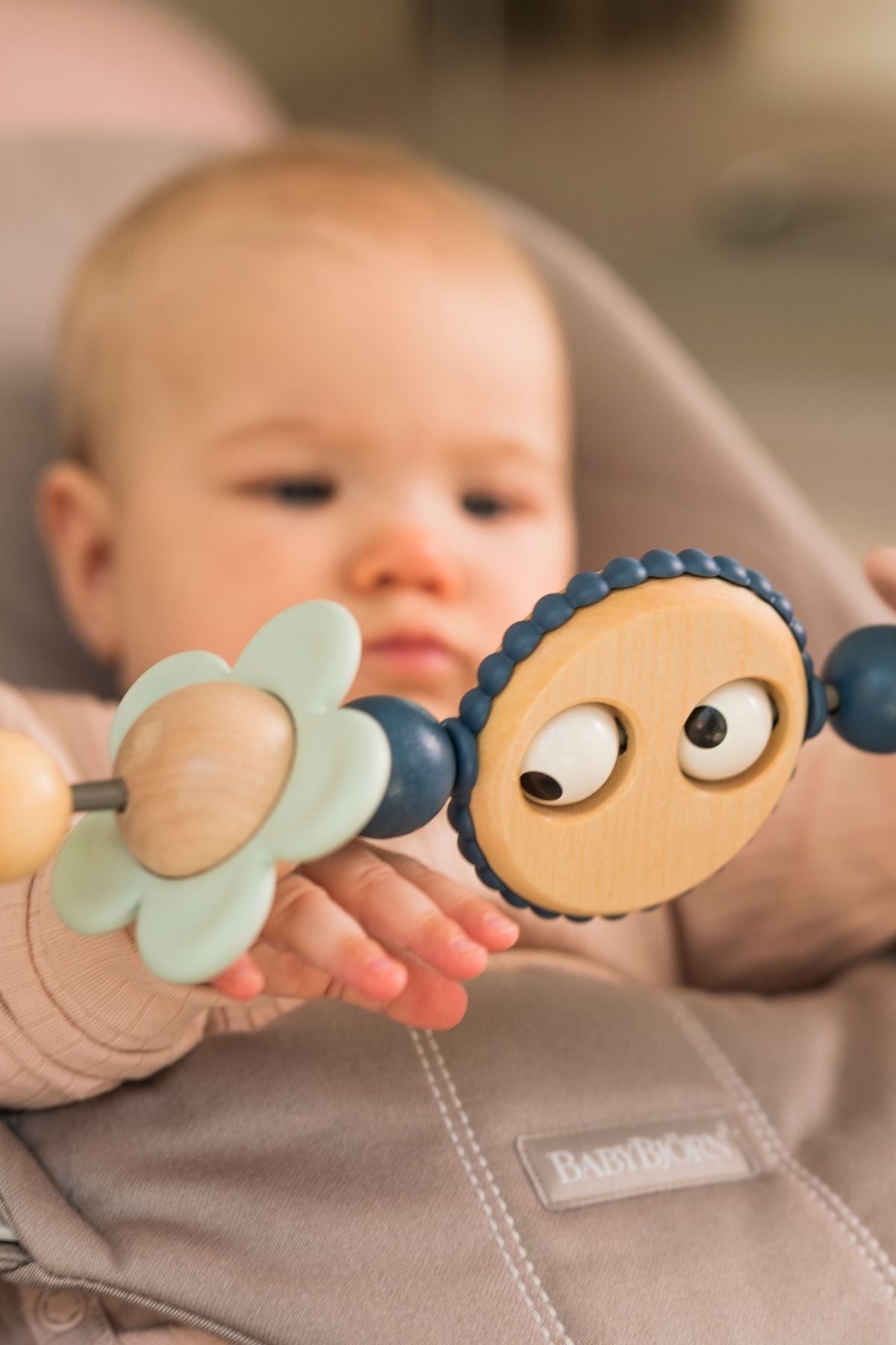 Toy for Bouncer in Googly Eyes Pastels