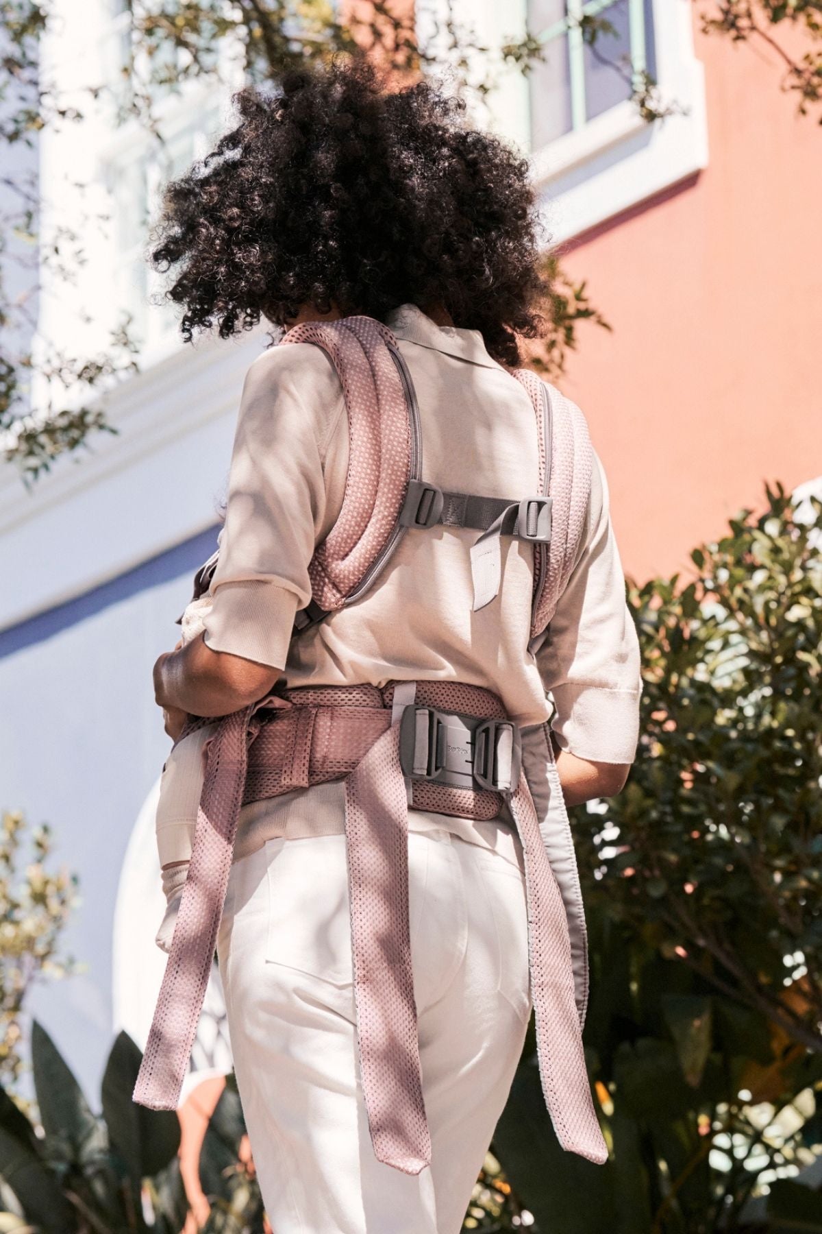 Baby Carrier Harmony in Mesh Dusty Pink