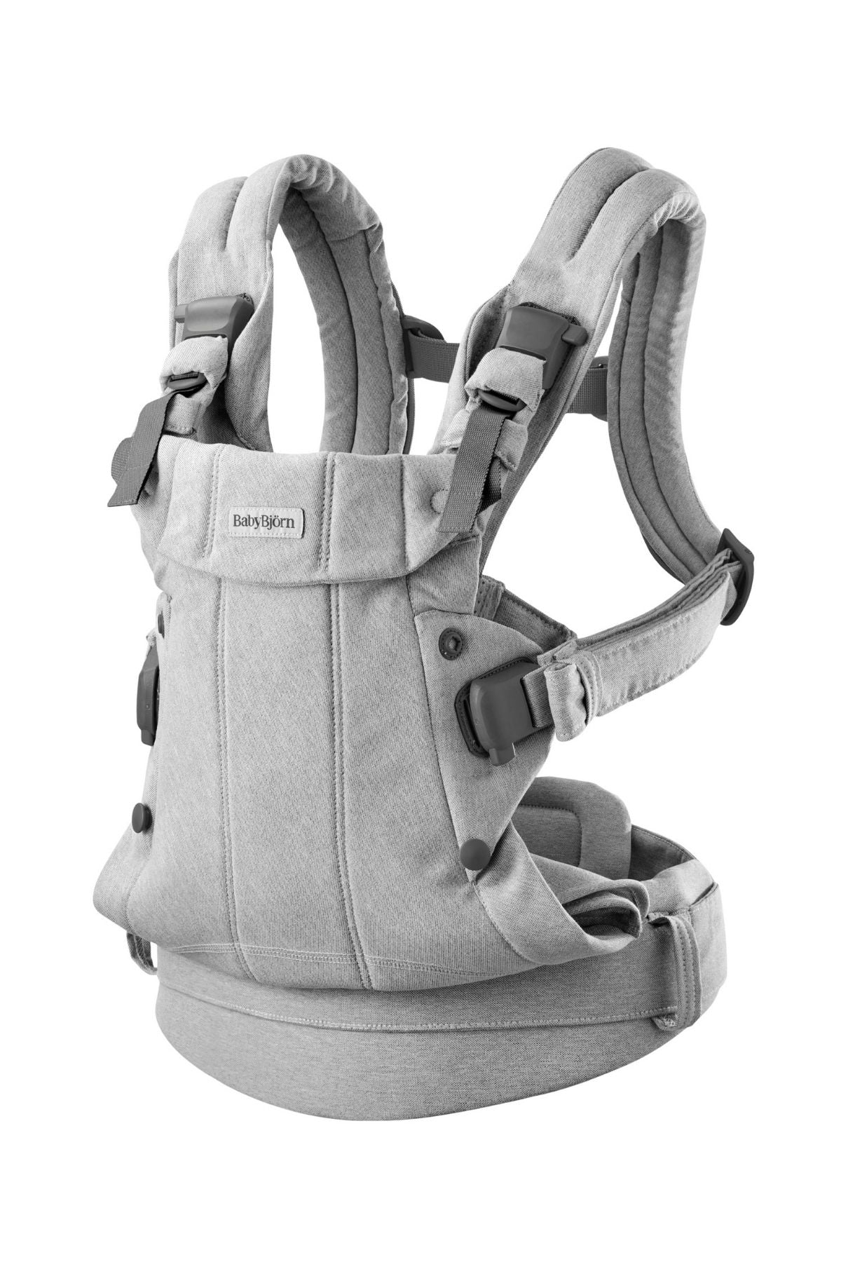 Baby Carrier Harmony in Woven Mélange Light Gray