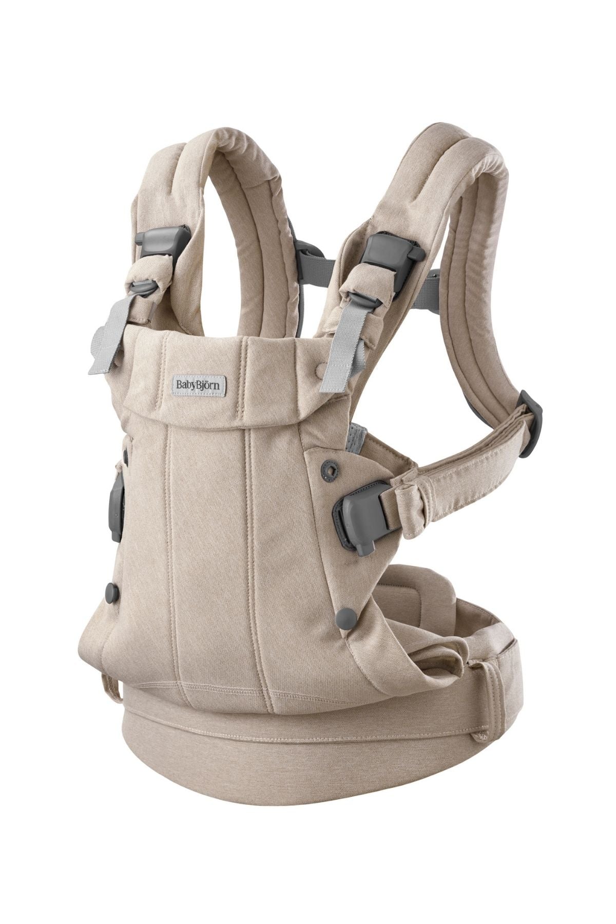 Baby Carrier Harmony in Woven Mélange Light Beige