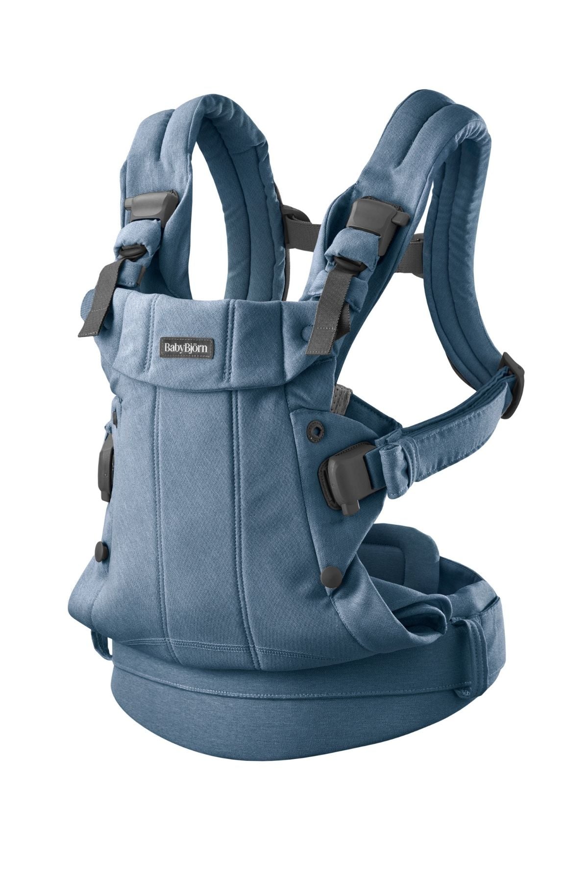 Baby Carrier Harmony in Woven Mélange Blue