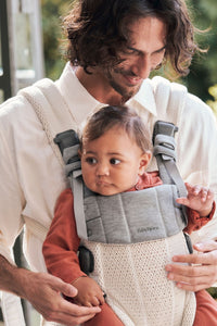 Baby Carrier Harmony in Mesh Cream