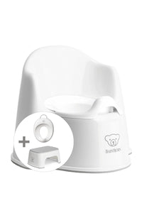 Potty Training Bundle in White & Gray