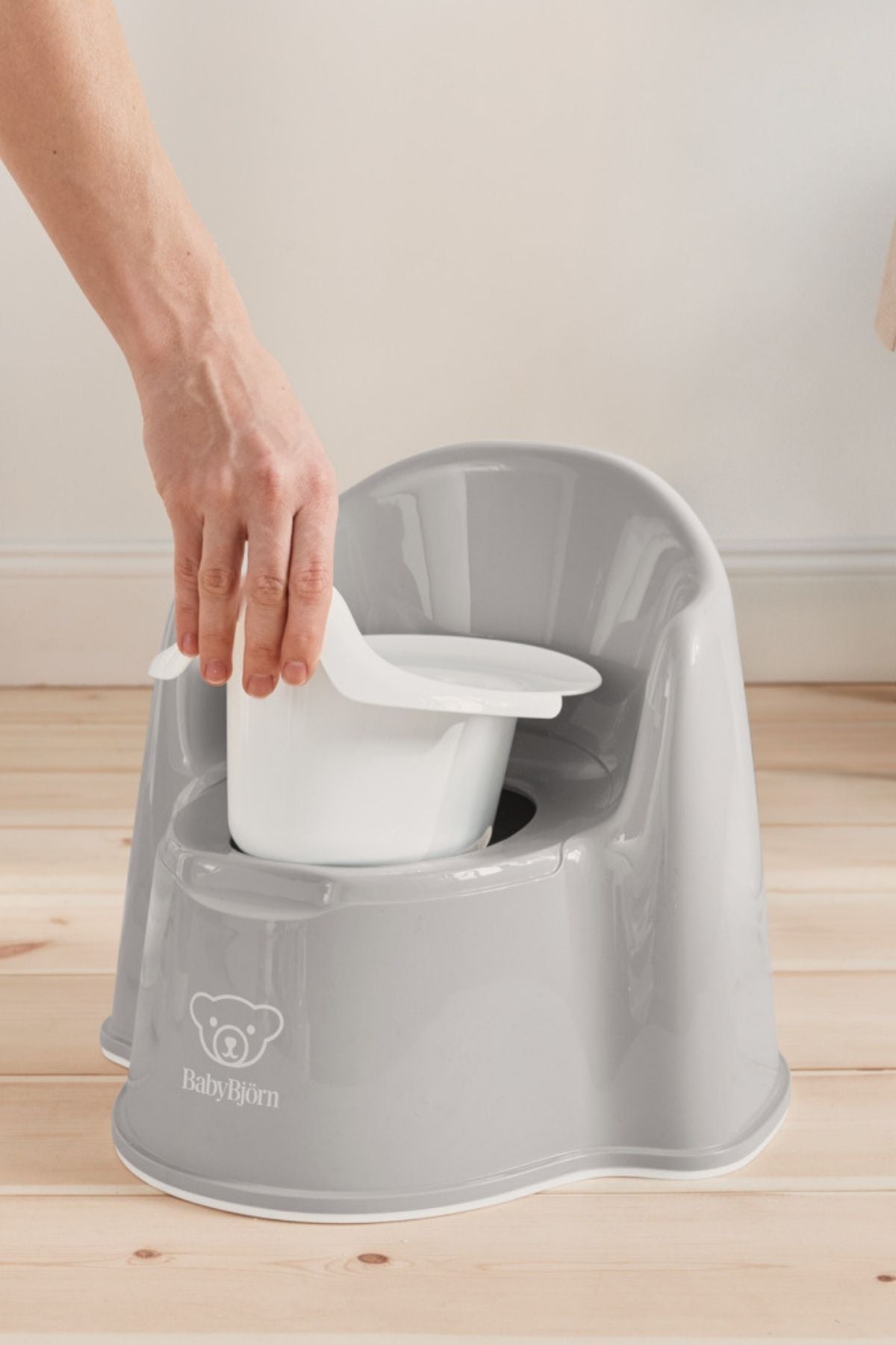 Potty Training Bundle in Gray & White