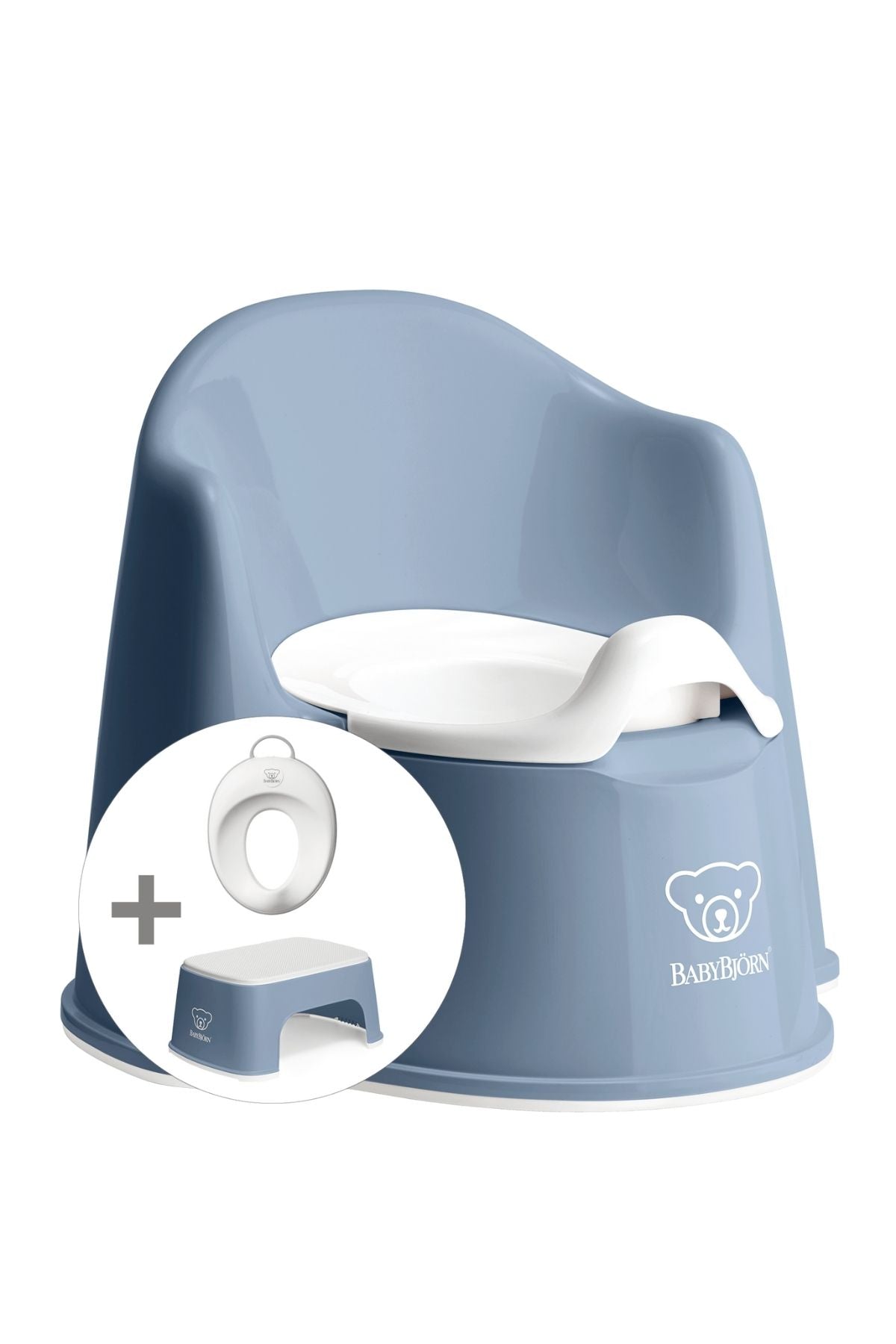 Potty Training Bundle in Deep Blue & White
