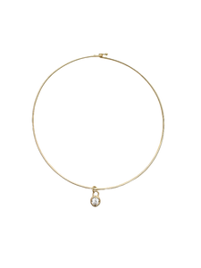 Baby Bezel Necklace
