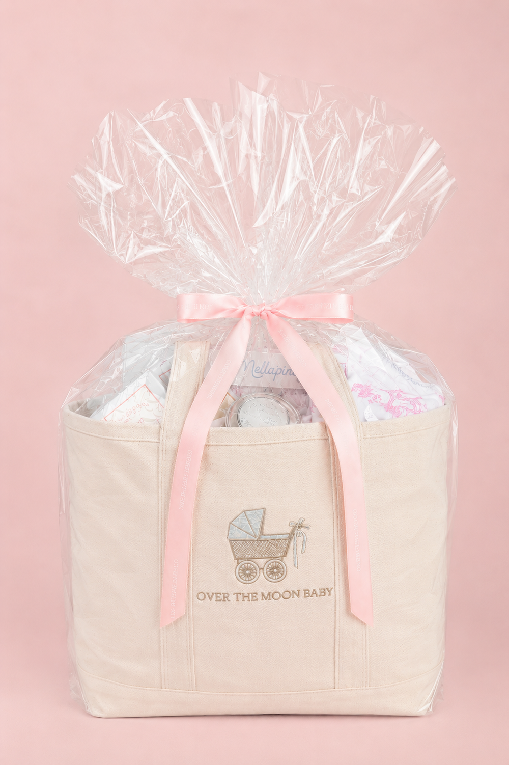 The OTM Bath Time Baby Bundle in Pink