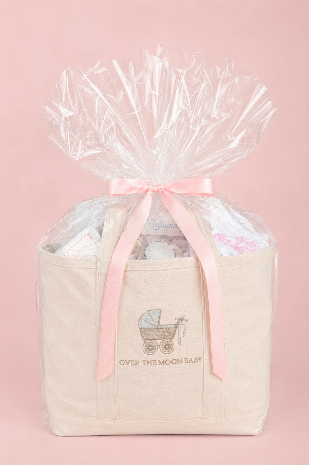The OTM Bath Time Baby Bundle in Pink