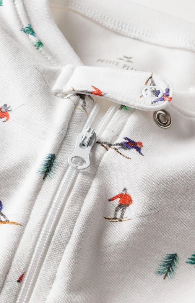 Baby’s Pima Romper in Après Ski
