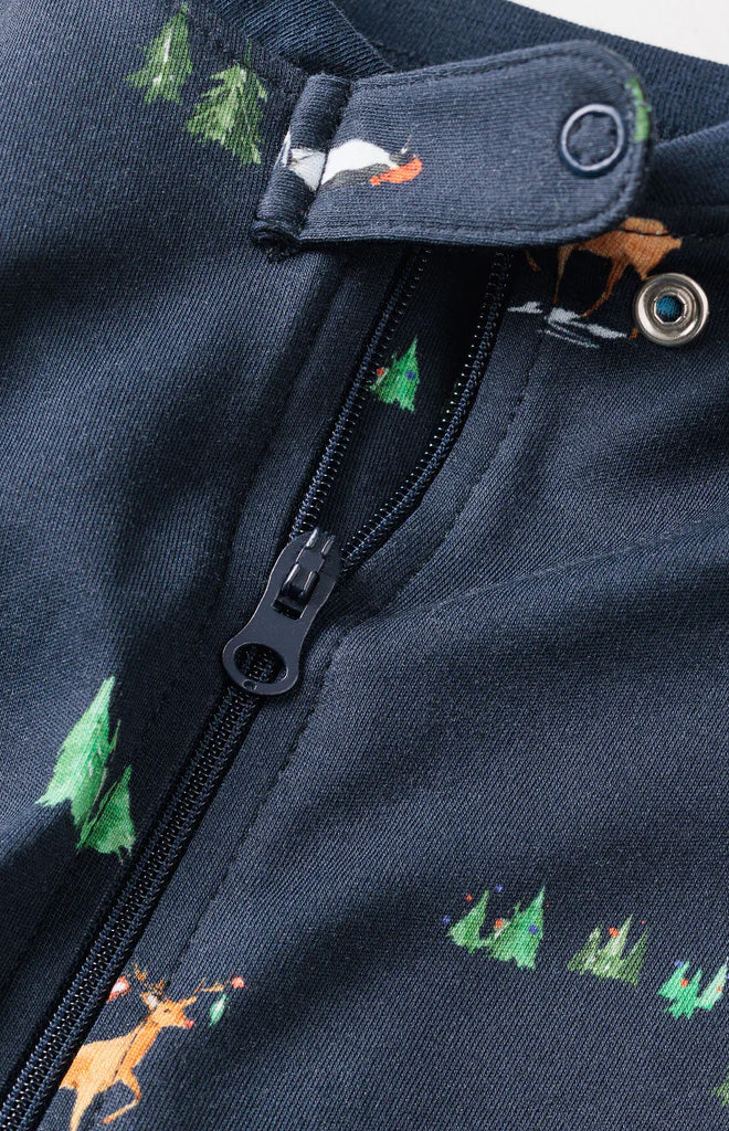 Baby’s Pima Romper in Arctic Antics