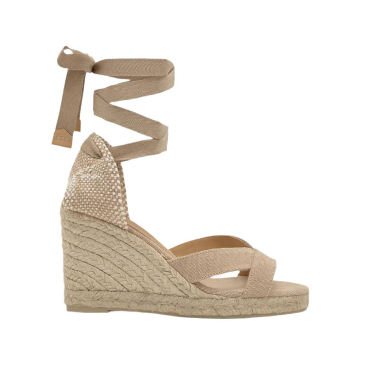Bailey 8 Espadrille in Sand Cotton