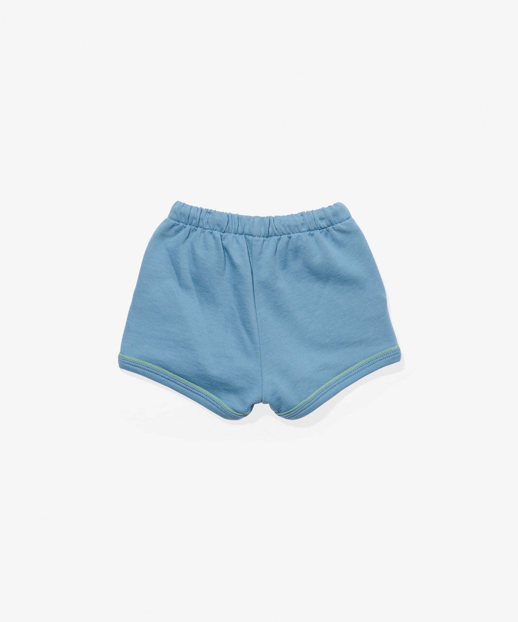 Bailey Baby Short in Dusty Blue