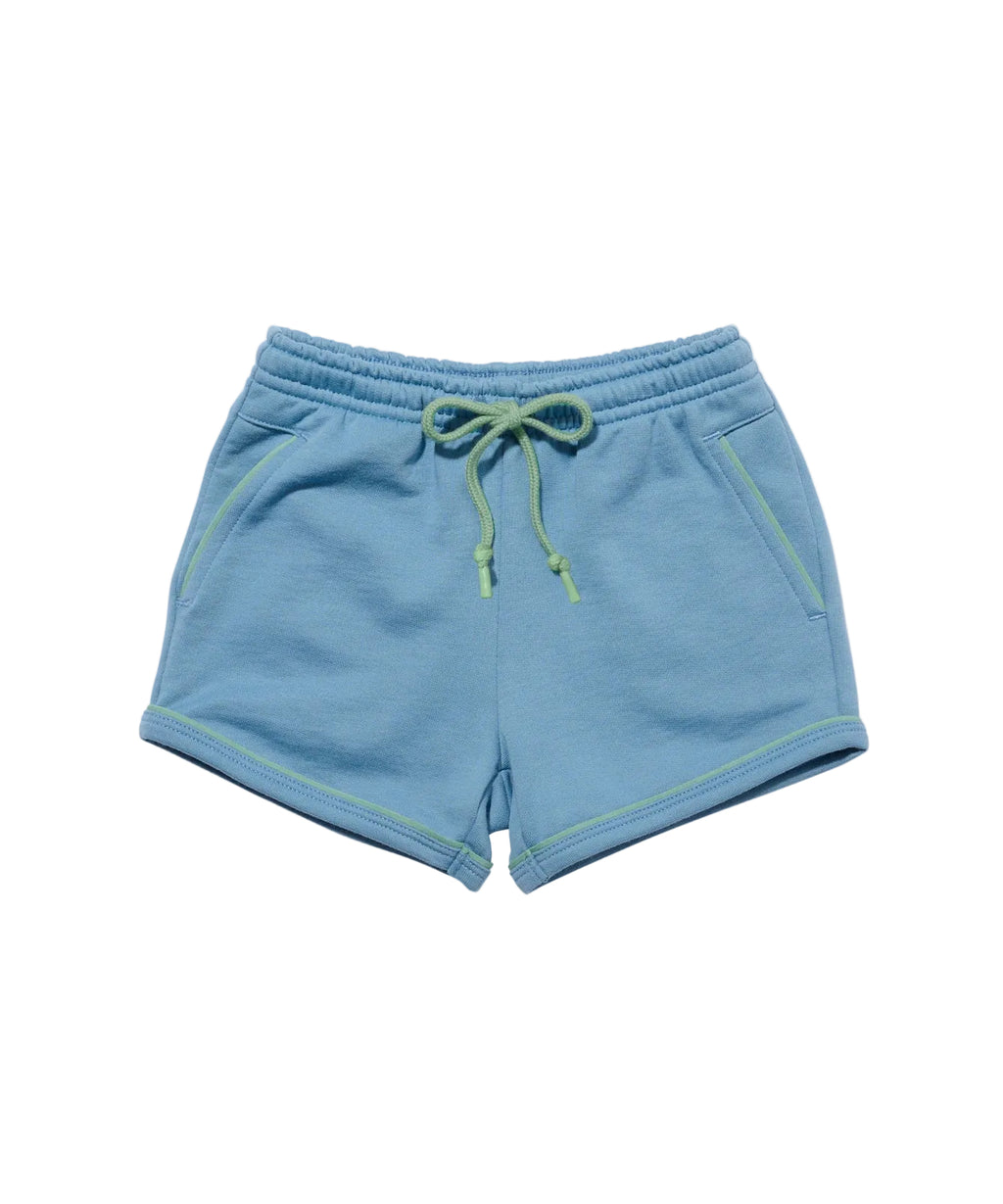 Bailey Short in Dusty Blue