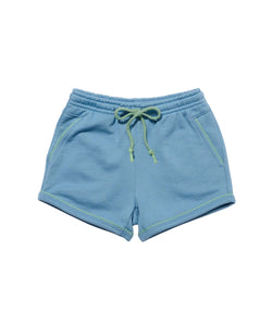 Bailey Short in Dusty Blue