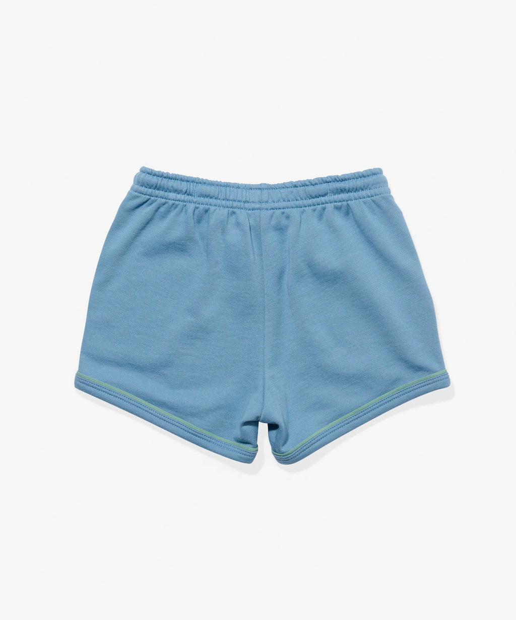 Bailey Short in Dusty Blue