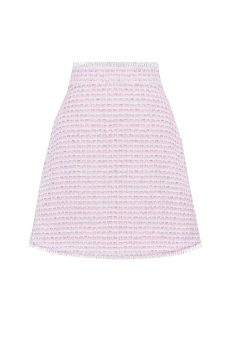 The Ella Skirt in Pink & White