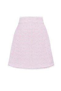The Ella Skirt in Pink & White