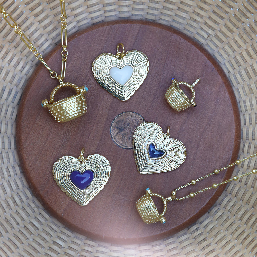 Nantucket Basket Charm