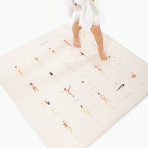 Ballet Basics@kid playing on the ballet basics mini