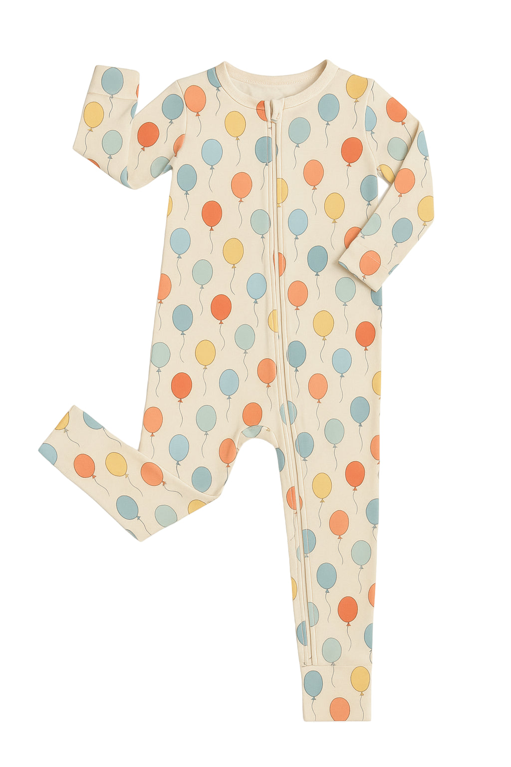 Birthday Balloon Bamboo Romper