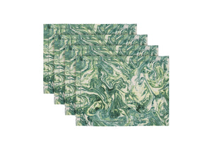 Balthazar Placemat - Set of 4 in Emerald