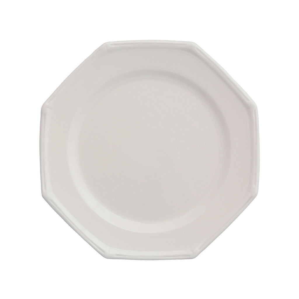 Bamboo Dessert Plates in White, Set of 6