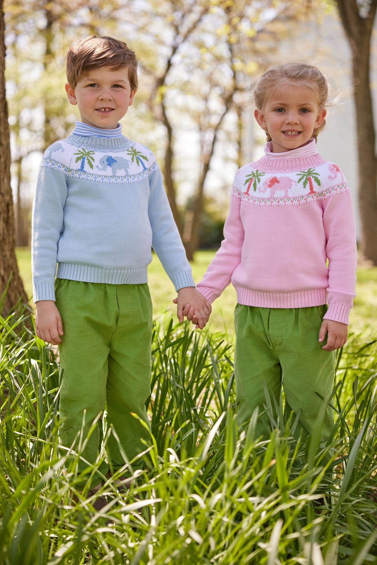 Little English classic children's clothing, striped turtleneck for kids, light blue soft cotton long sleeve turtleneck for fall