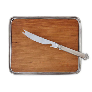 Bar Tray with Bar Knife Set, Set of 2