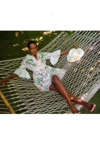 Barbados Cotton Kaftan Dress x Susannah Garrod