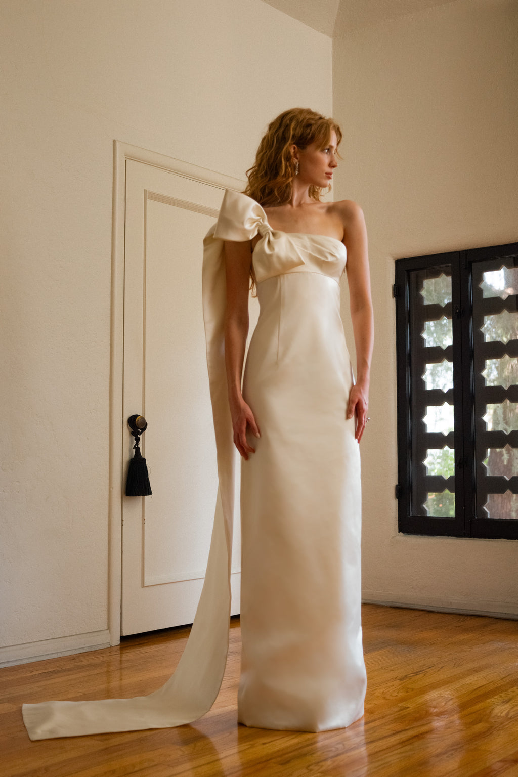 Gown in White