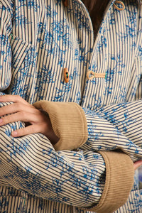 Barn Jacket in Cornflower Toile