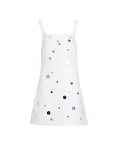 Barton Mirror Dress in Cream
