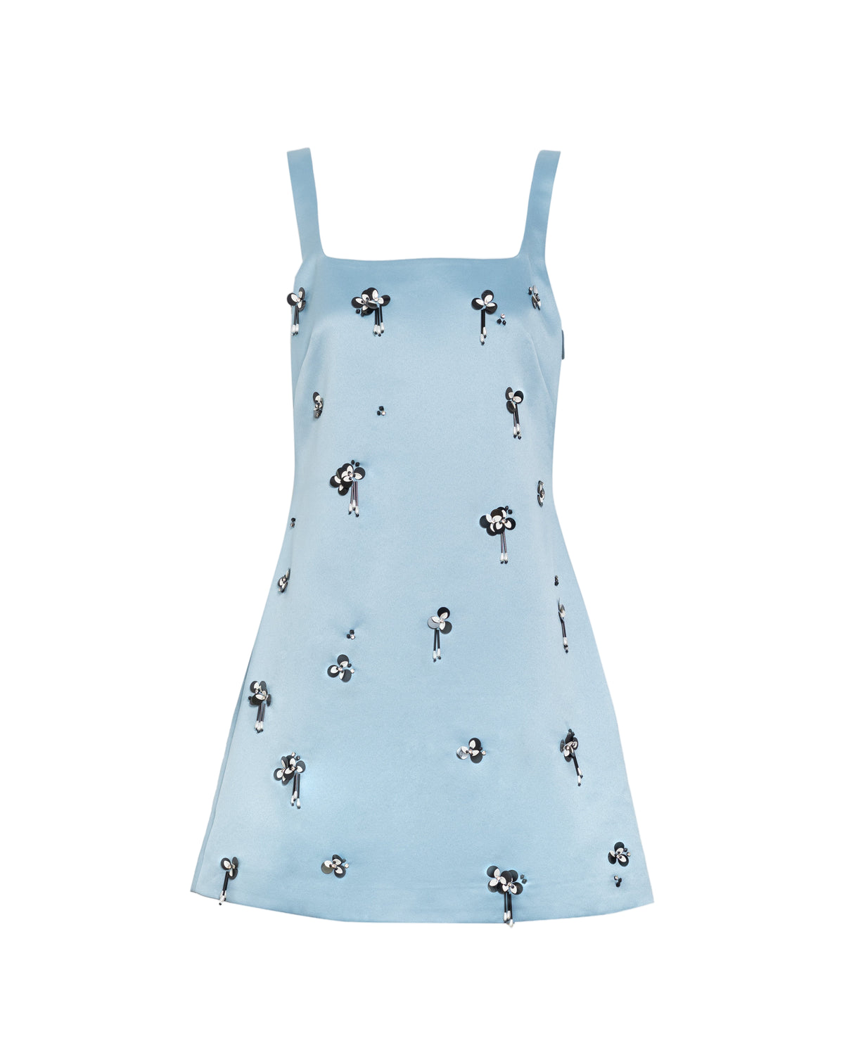 Barton Dress in Cloudy Seafoam