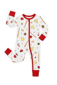 Baseball Bamboo Romper