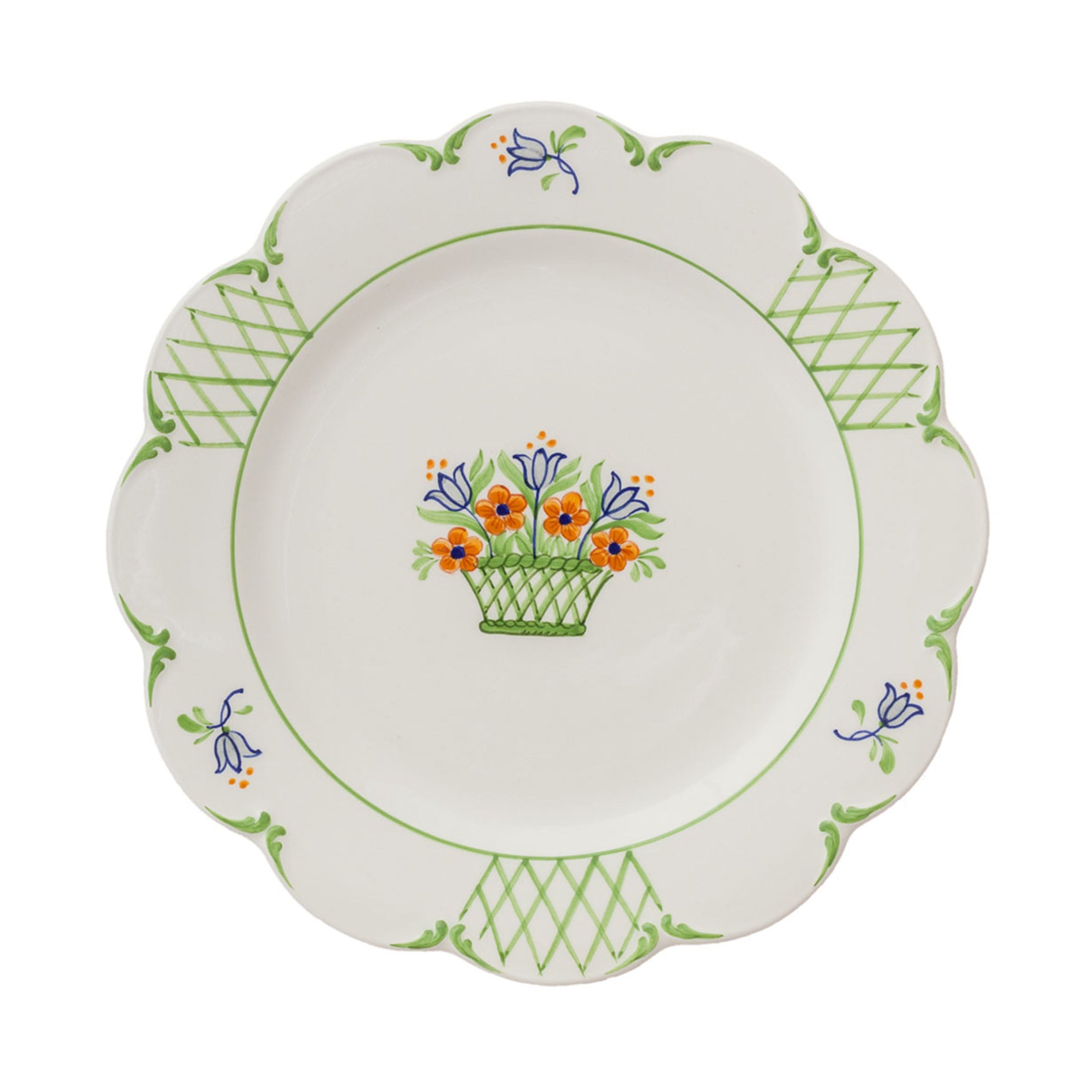 Basket Dinner Plate, Set of 6