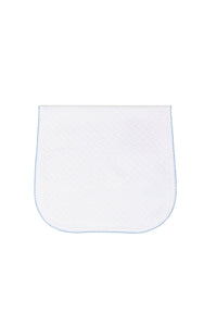 Basket Weave Baby Burp Cloth
