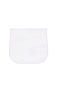 Basket Weave Baby Burp Cloth