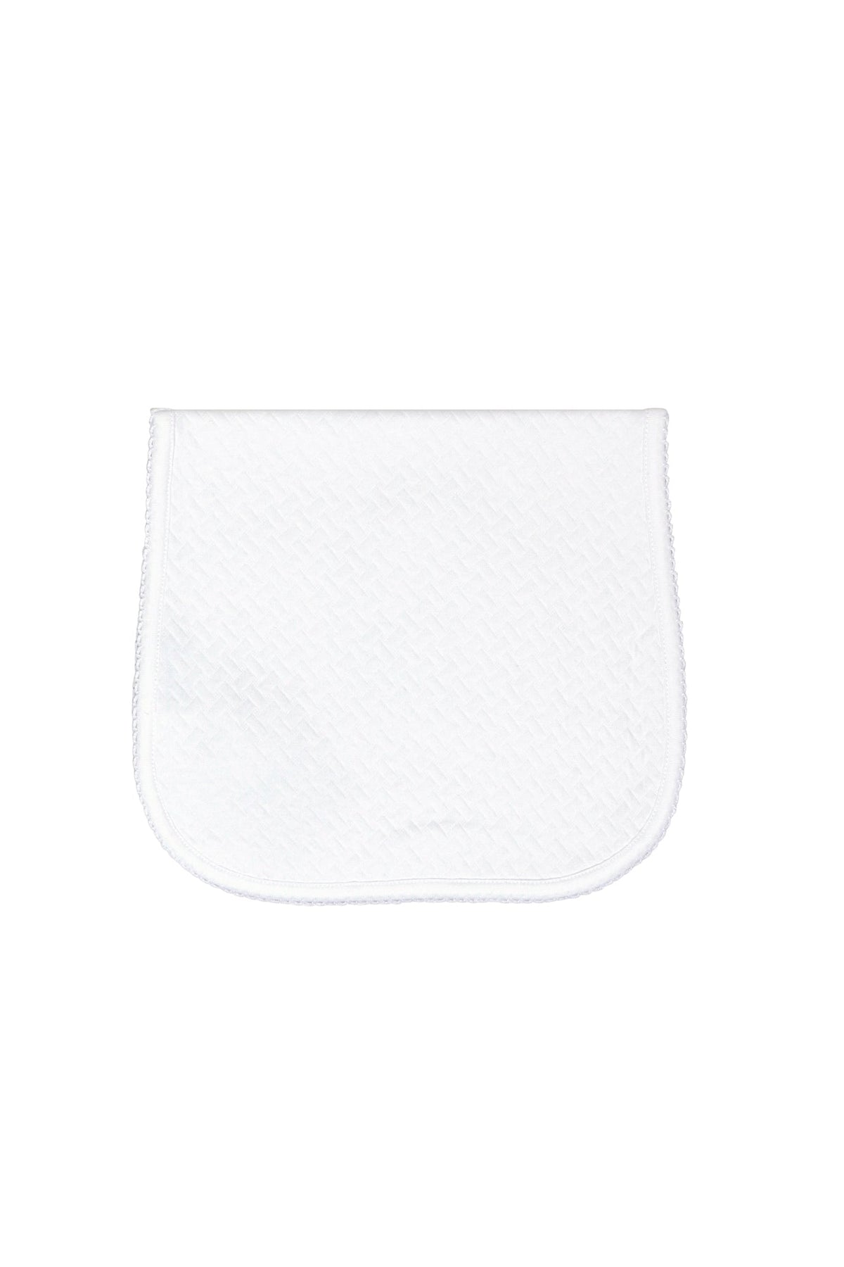 Basket Weave Baby Burp Cloth