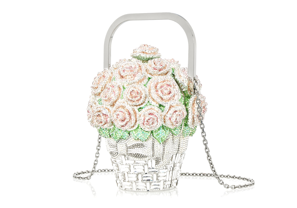Basket of Roses Blush Bouquet Bag