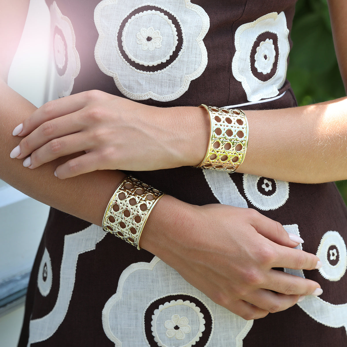 Basketweave Cuff