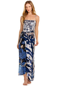 Marine Pareo Cover Up in Batik