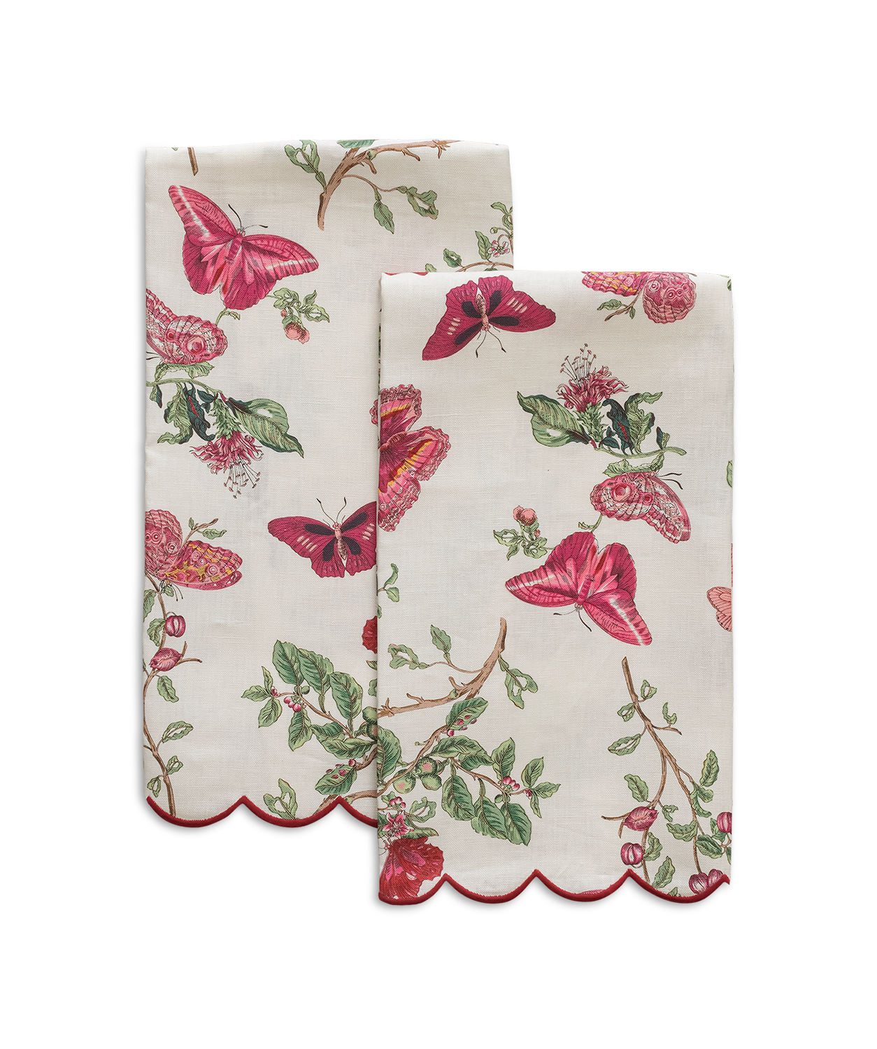 Baudin Butterfly Guest Towel, Set of 2