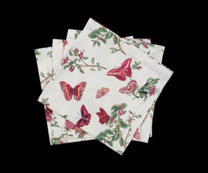 Baudin Butterfly Napkin, Set of 4