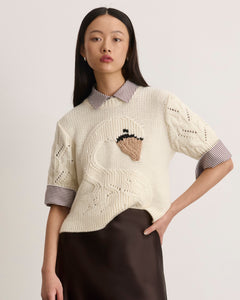 Baxter Sweater in Cream