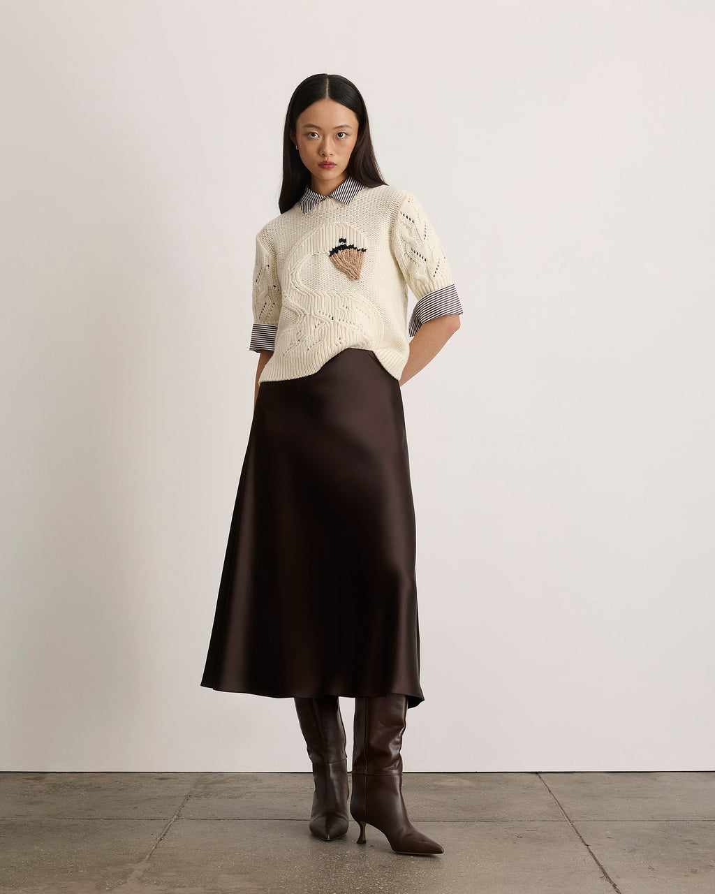 Baxter Sweater in Cream