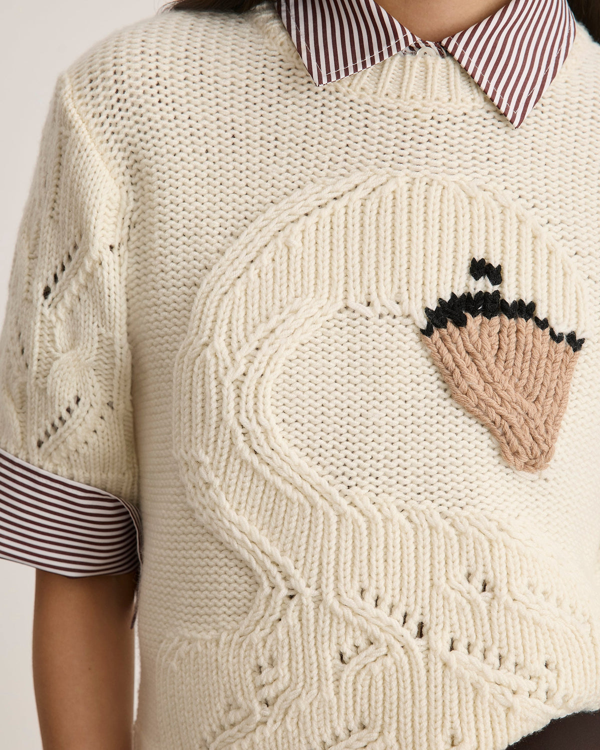 Baxter Sweater in Cream
