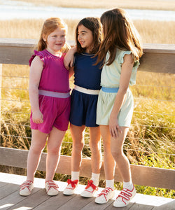 Bea Short Set in Navy