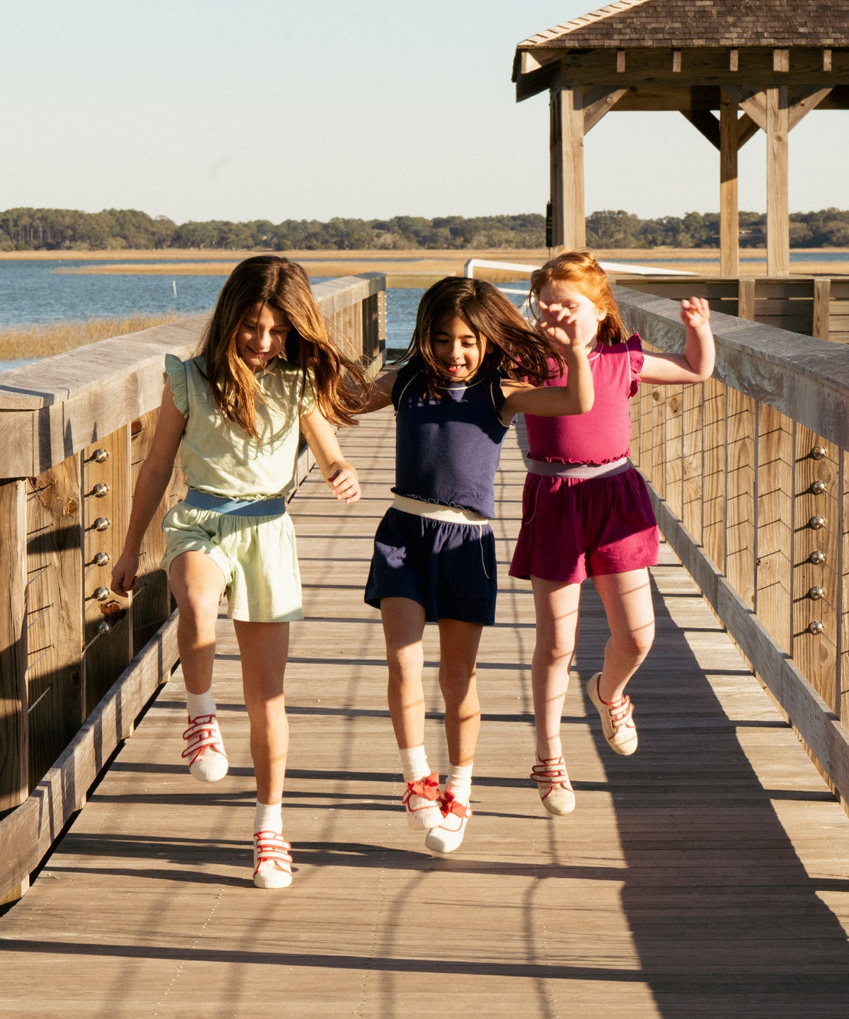 Bea Short Set in Navy