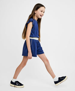 Bea Short Set in Navy