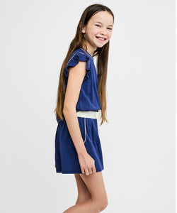 Bea Short Set in Navy